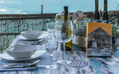Market Tour and Dining Experience at a Cesarina's Home in La Spezia