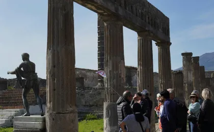 Pompeii Ruins day trip from Rome with hotel pick-up