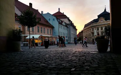 Sibiu Medieval Old Town exploration game and tour