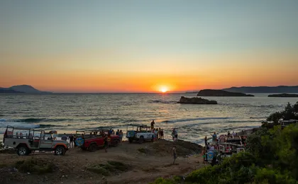 Marmaris 4x4 sunset safari with beach barbecue