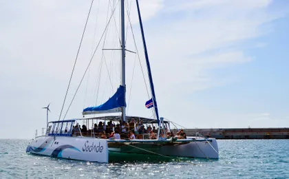 Sal island catamaran cruise with all-Inclusive drinks and optional transfers