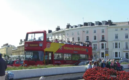 City Sightseeing hop-on hop-off bus tour of Llandudno