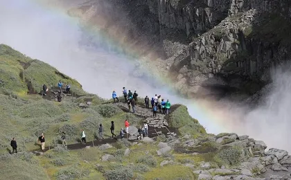 Lake Myvatn, Dettifoss, Selfoss, Godafoss, Nature Baths, and more tour