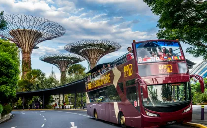 Big Bus tour of Singapore