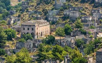 Tour of Oludeniz Beach, Babadag cable car and ghost town Kayakoy
