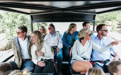 Signature sunset Grand Canyon hummer tour