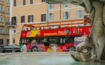 Rome Hop-On Hop-Off Tour with Train Transfer from Civitavecchia