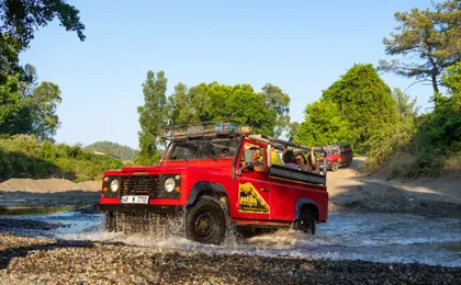 Marmaris 4x4 sunset safari with beach barbecue