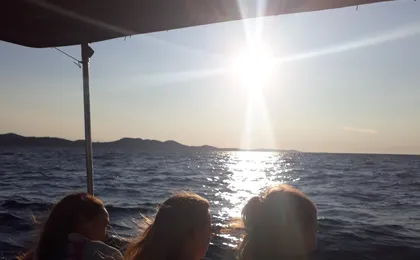 Zadar sunset boat tour