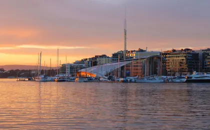 Oslo Fjord sightseeing audio-guided electrical boat tour