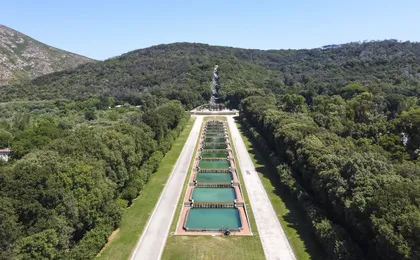 Small-group tour of Caserta Royal Palace with shuttle bus to English Gardens