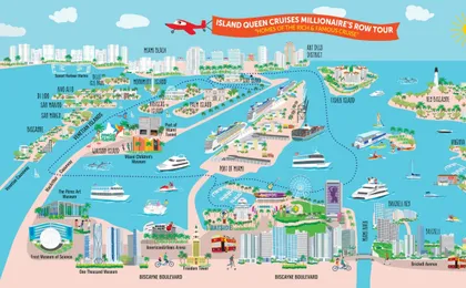 Miami Millionaire's Row cruise
