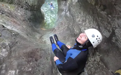Canyoning experience in Bled