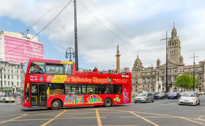 City Sightseeing Hop-On Hop-Off Bus Tour of Glasgow
