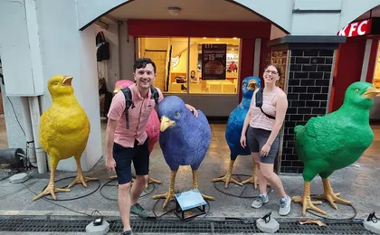 Night Walking Tour-Malioboro street food with guide at Yogyakarta