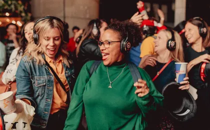 A silent disco adventure in Newcastle
