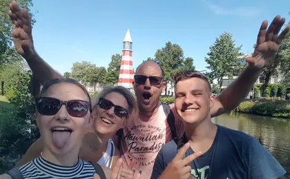 Self guided tour with interactive city game of Breda