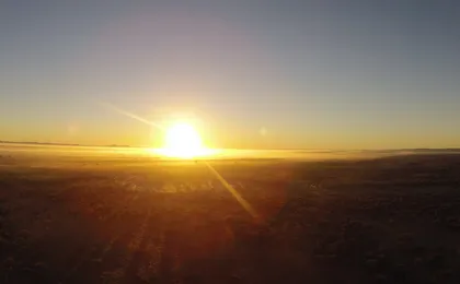 30 minute early morning hot-air balloon flight in Alice Springs