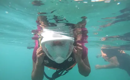 Snorkeling in Unawatuna