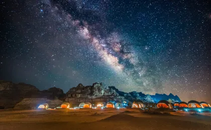 Stargazing adventure in Wadi Rum