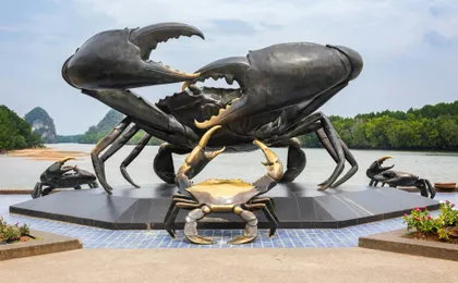 Krabi City, Temples, and Ko Klang