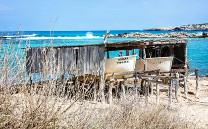 Full-day guided tour to Formentera from Ibiza by fast ferry