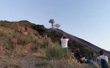 Stromboli Sciara del Fuoco sunset trekking