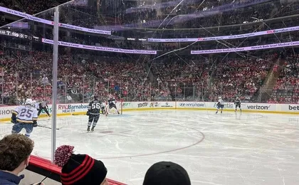 New Jersey Devils Ice Hockey Game at Prudential Center