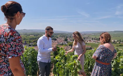 Short day family grower tour and lunch from Reims