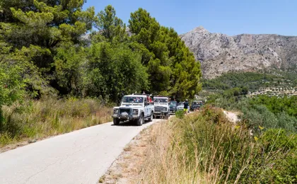 Full-day jeep safari in Costa Blanca