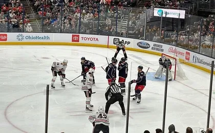 Columbus Blue Jackets Ice Hockey Game at Nationwide Arena