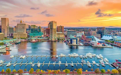 Historical Baltimore self-driving audio tour
