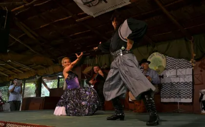 Gaucho day in Santa Susana with BBQ lunch and folklore shows