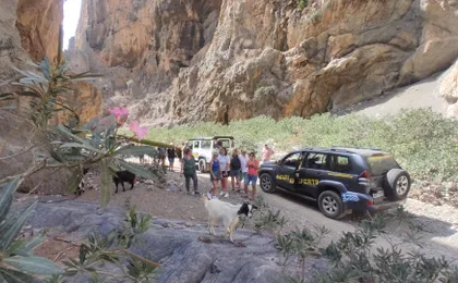4x4 Trypiti beach and south coast tour in Crete