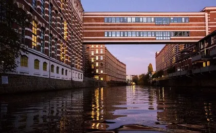 Leipzig city sightseeing cruise by motorboat