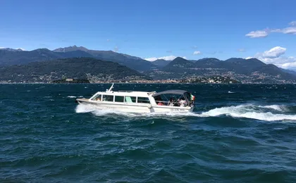 Three Borromean Islands hop-on hop-off boat tour from Stresa