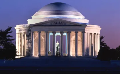 DC at dusk - night lights