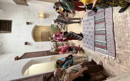 Half-day rug weaving workshop in Fez