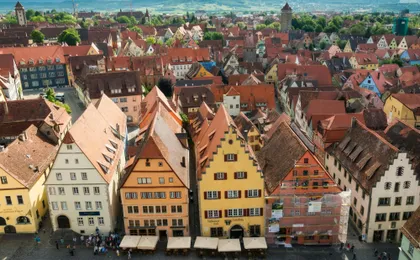 Romantic Road day trip with wine tasting from Würzburg
