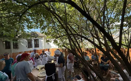 Traditional cooking class in Gjirokaster's Old Bazaar