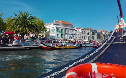 Aveiro and Costa Nova excursion with Moliceiro boat tour