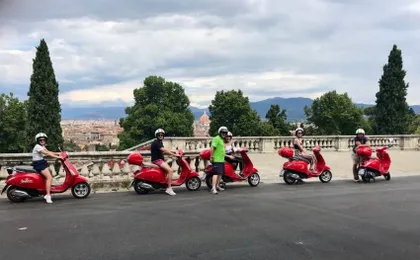 Vespa Panoramic Tour of Florence from Montecatini