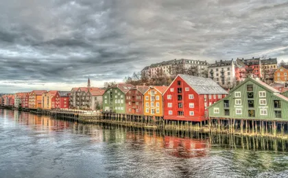 Trondheim private guided walking tour