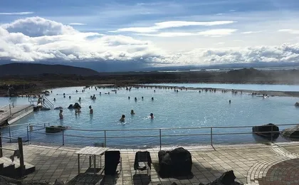 Lake Myvatn, Dettifoss, Selfoss, Godafoss, Nature Baths, and more tour