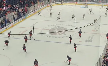 Columbus Blue Jackets Ice Hockey Game at Nationwide Arena