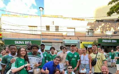 São Paulo Palmeiras football match with local guide