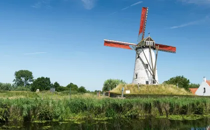 Bruges and Damme day trip with canal boat and windmills