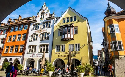 Family walking tour in Feldkirch
