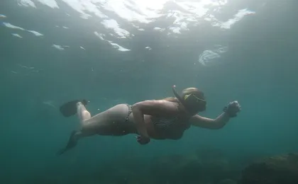 Snorkeling in Unawatuna