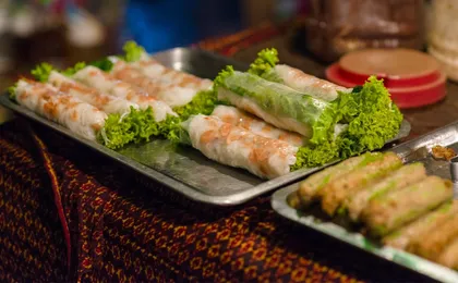Evening food tour in Phnom Penh